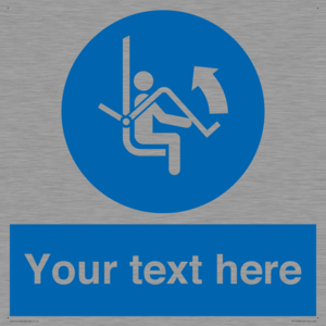 Custom Mandatory: Open safety bar of chairlift